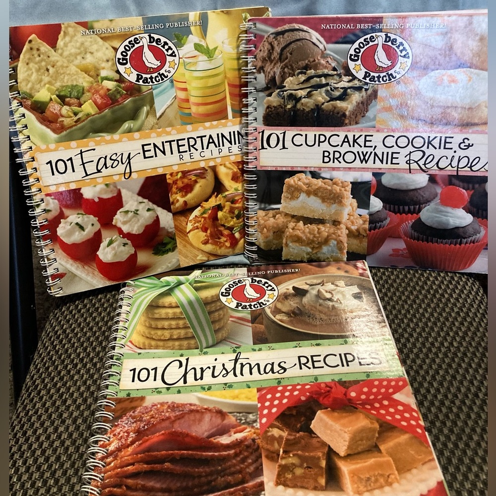Gooseberry patch cookbooks, three together